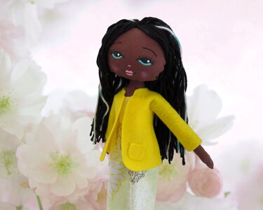 African woman girl