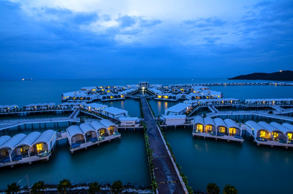 Holiday villa sea