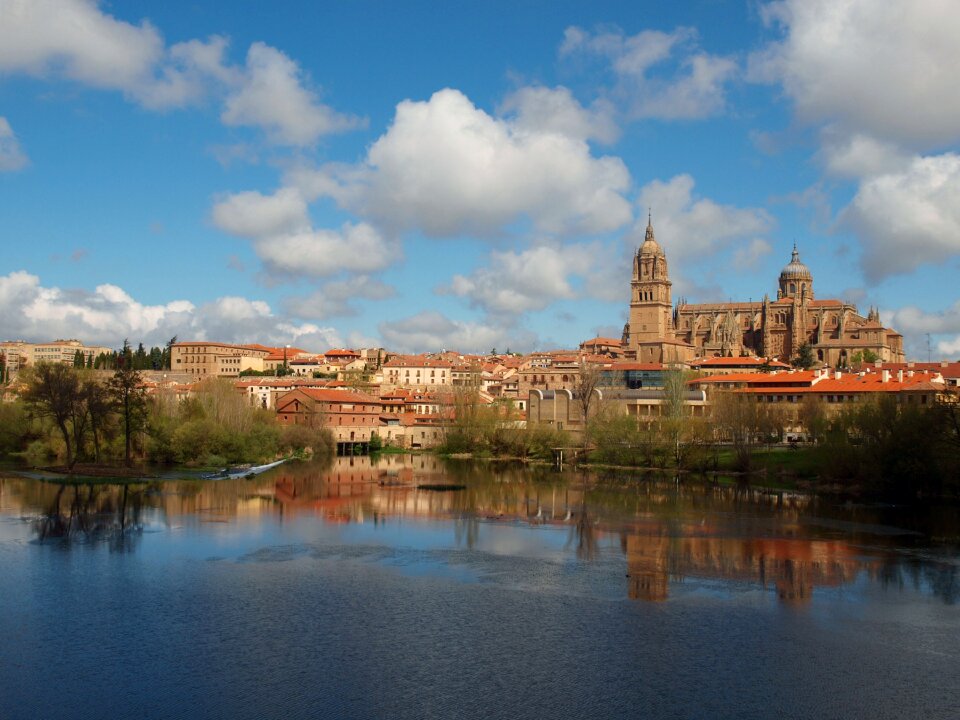 City urban landscape cathedral
