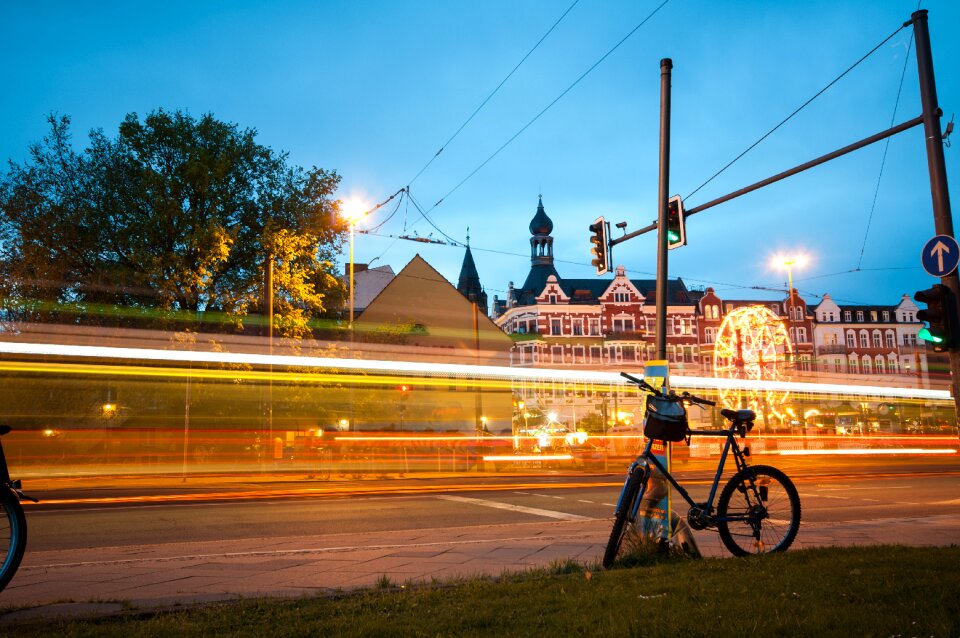 Street car night