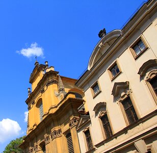 Baroque architecture building