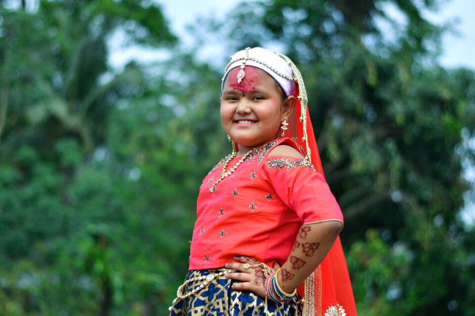 Portrait girl beautiful