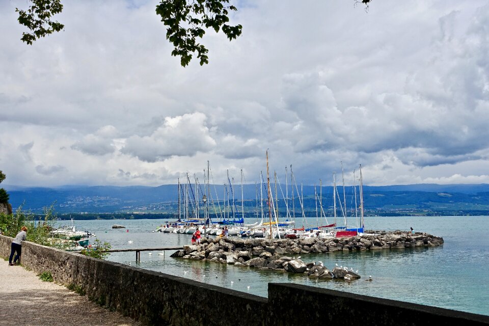 Mooring sea water