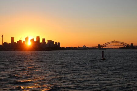 Australia sunset opera house