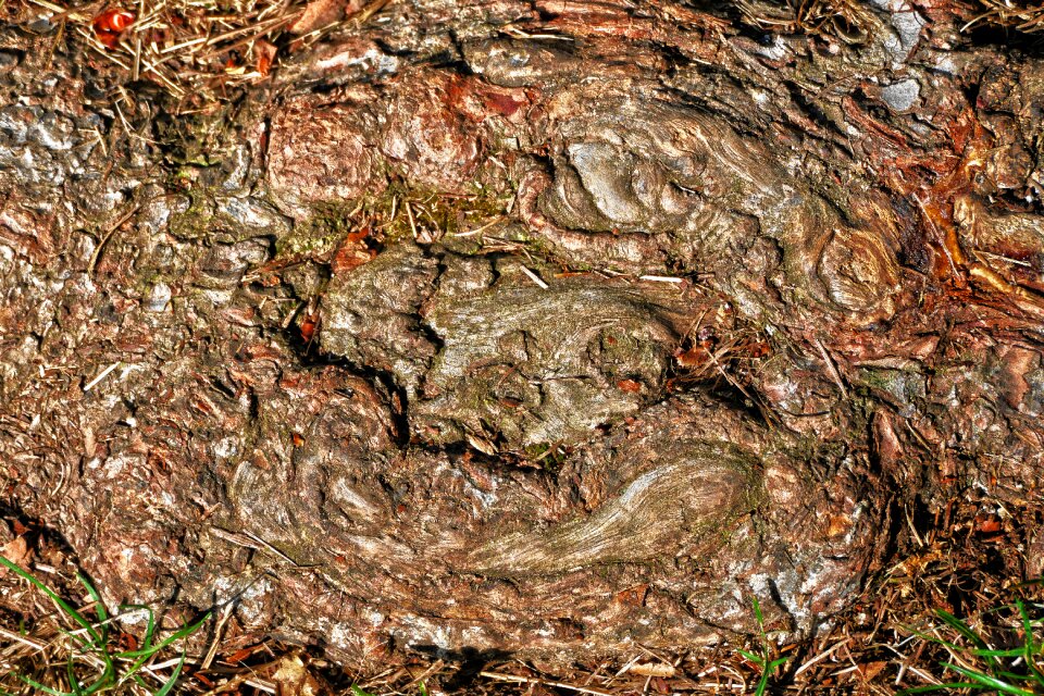 Ground earth grain