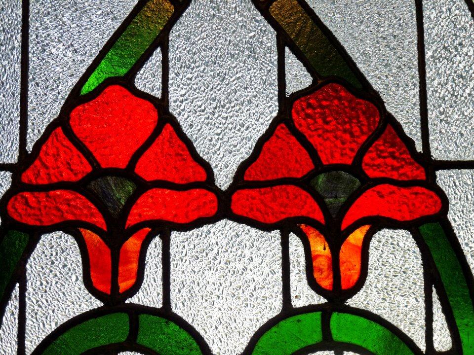 Pattern color stained glass