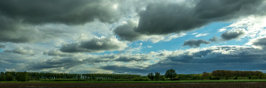 The dome of the sky summer cloudscape