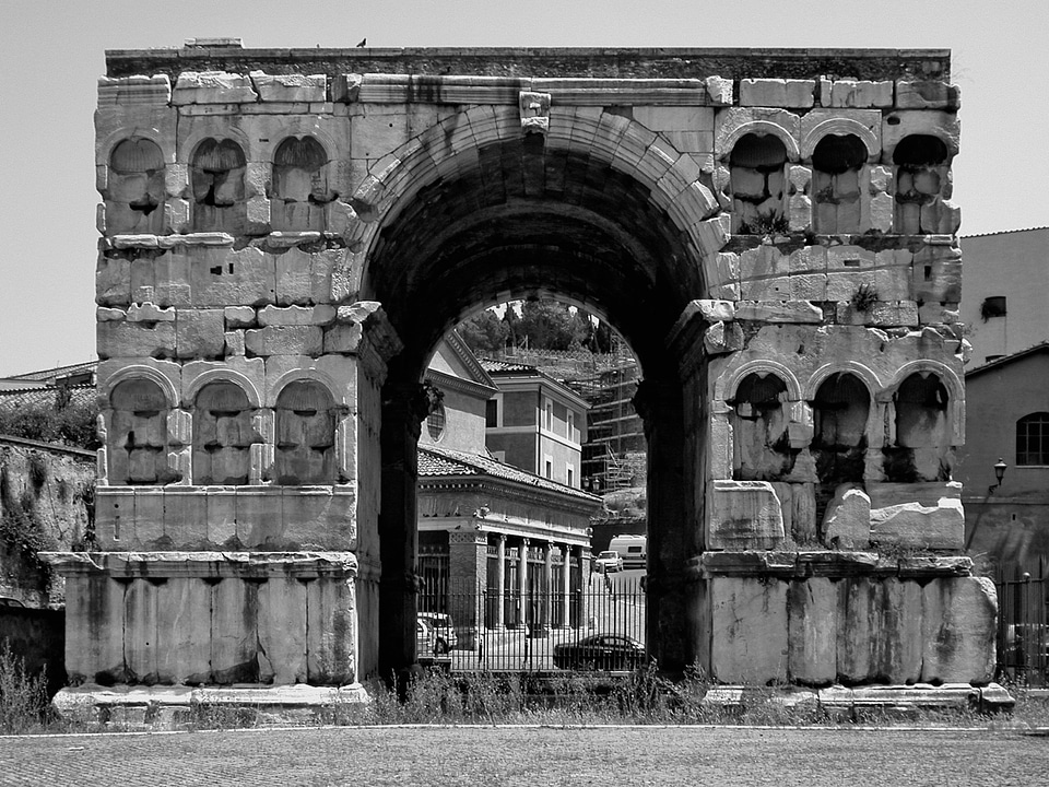 Building ruin ancient times