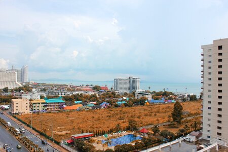 Panoramic horizon thailand photo