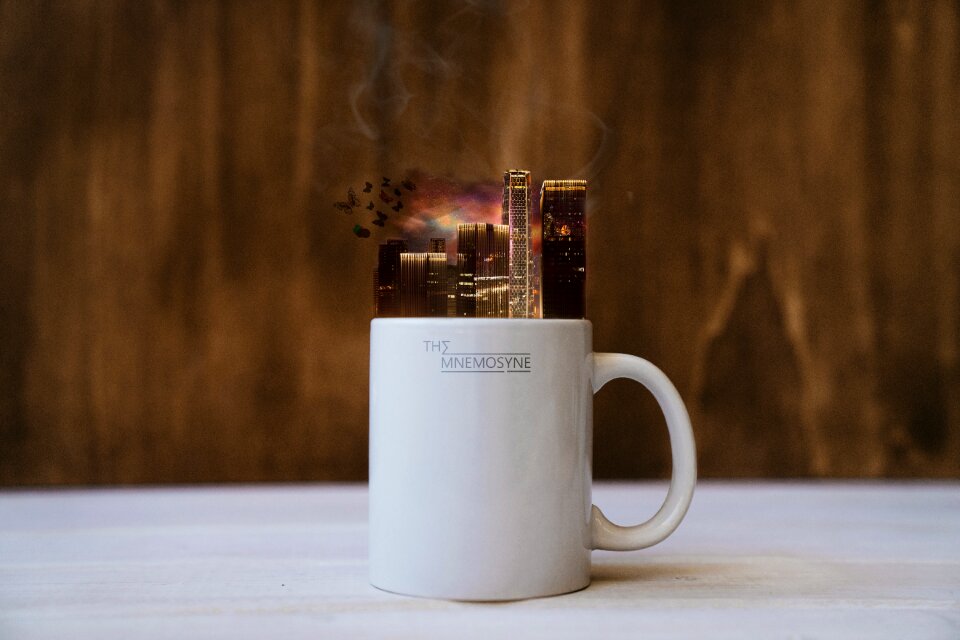 The universe coffee mug beverage