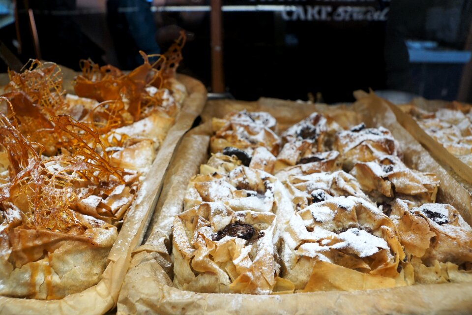 Delicious fresh pastries