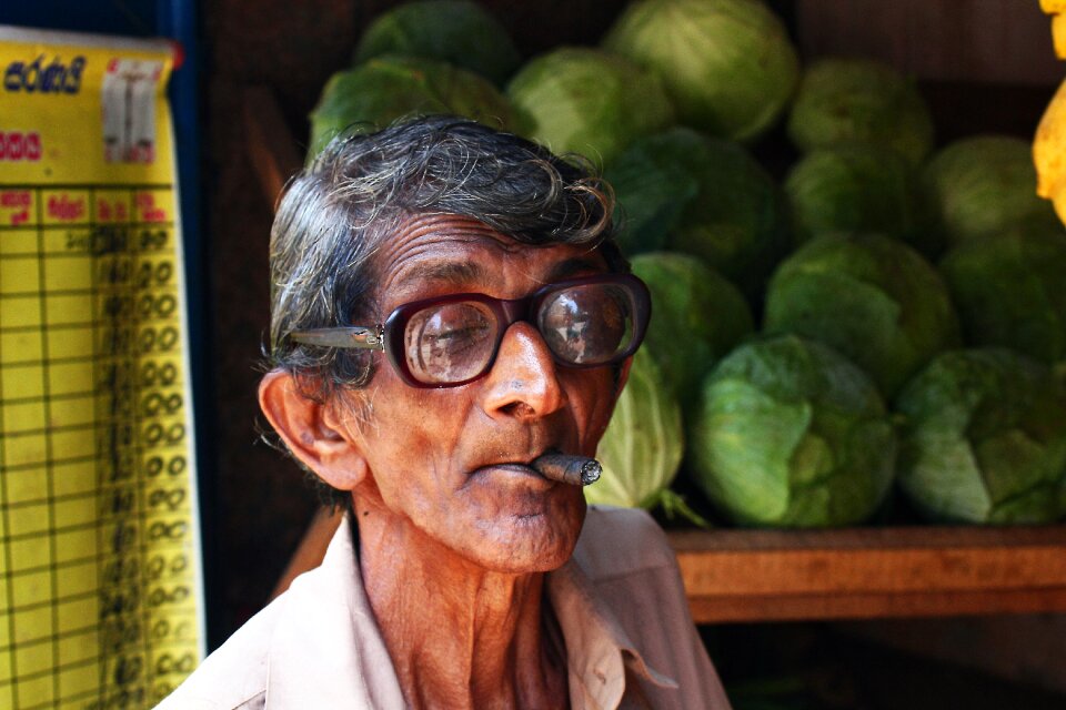 Portrait adult old