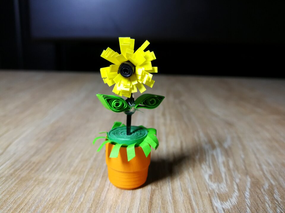 Paper filigrama flower