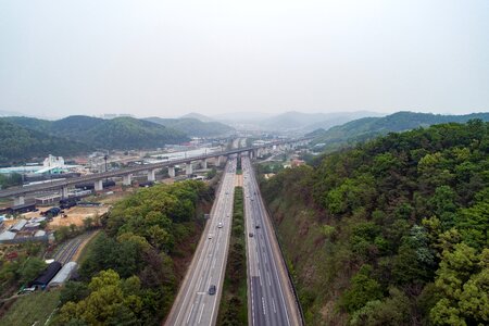 Mountain highway road