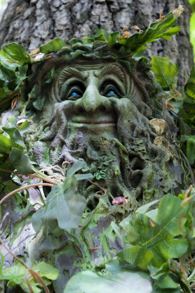 Tree flora sculpture