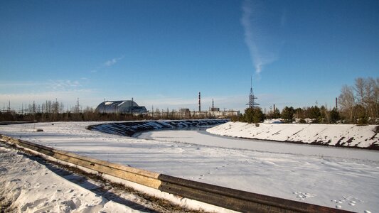 Chernobyl reactor new safe confinement