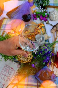 Healthy color wine
