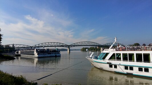 Pier bridge hungary