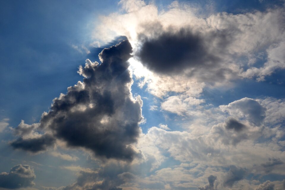 Summer cloudscape cloud photo