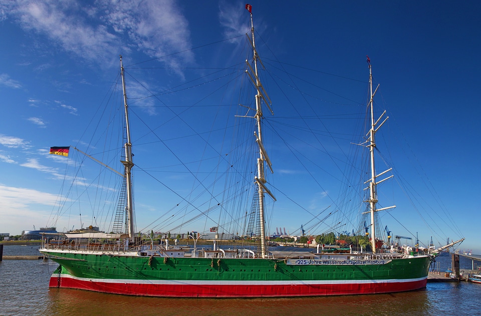 Port sailing vessel rickmer rickmers