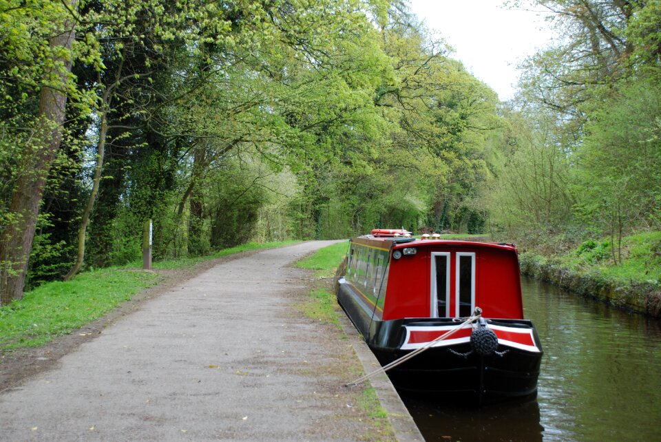 Outdoors water canal