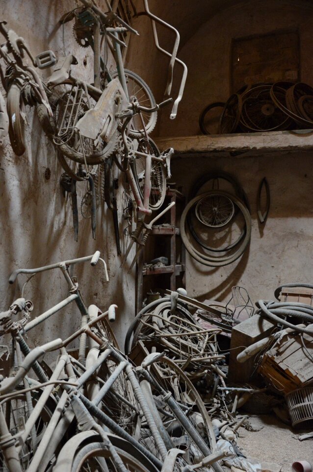 Scrap garbage old