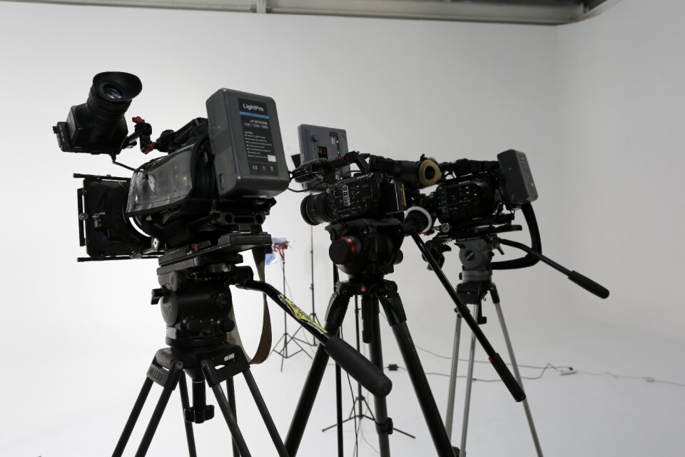 Technology camcorder studio