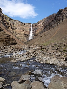 Waterfall iceland landscape photo