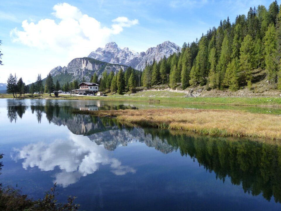 Dolomites landscape mountain