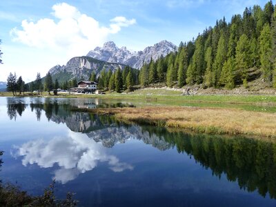 Dolomites landscape mountain photo