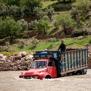 Transport truck machine
