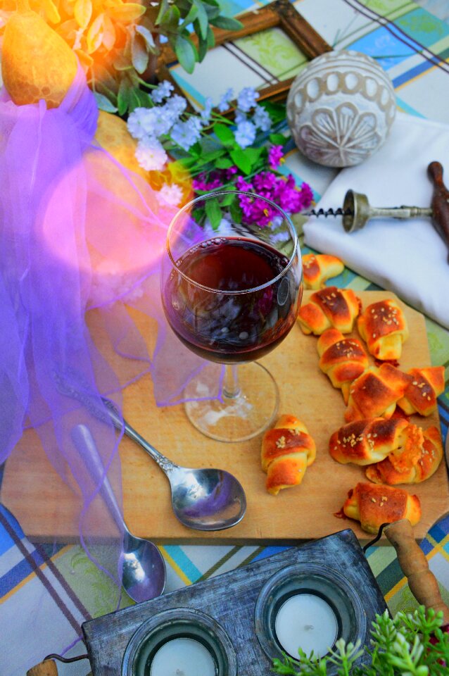Drink wine romantic