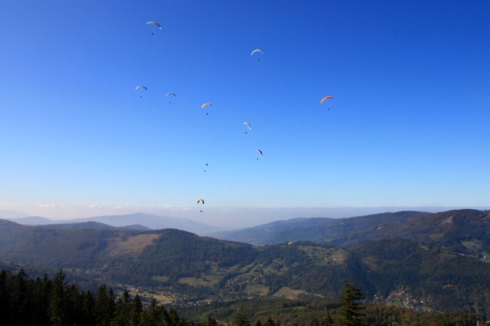 Nature panoramic parachute
