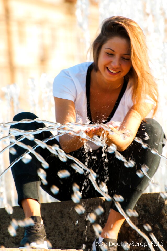 Temperate climate freedom woman
