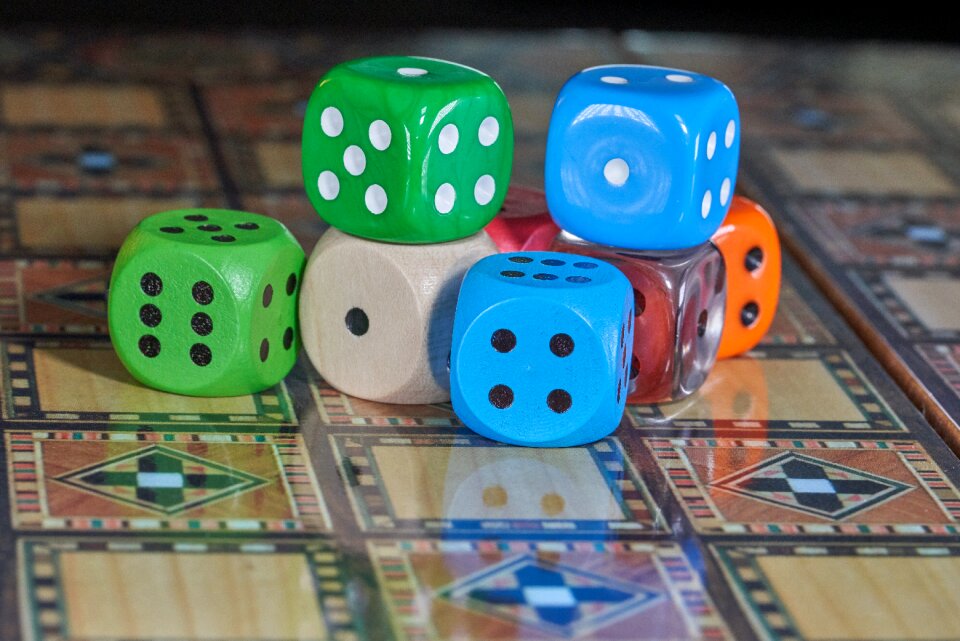 Gambling cube luck