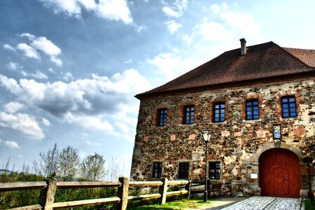 Sky upper palatinate castle treswitz