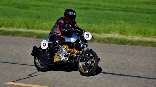 Hillclimb motorcycle asphalt