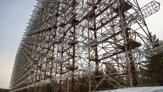Pripyat nuclear power duga complex photo