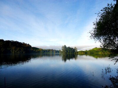 Nature reflection lake