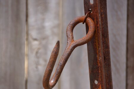 Hook iron rustic