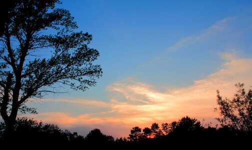 Outdoors panoramic landscape