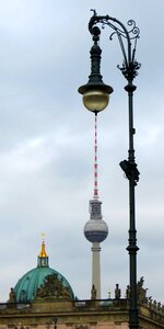 Street lamp verschnörkelt berlin photo