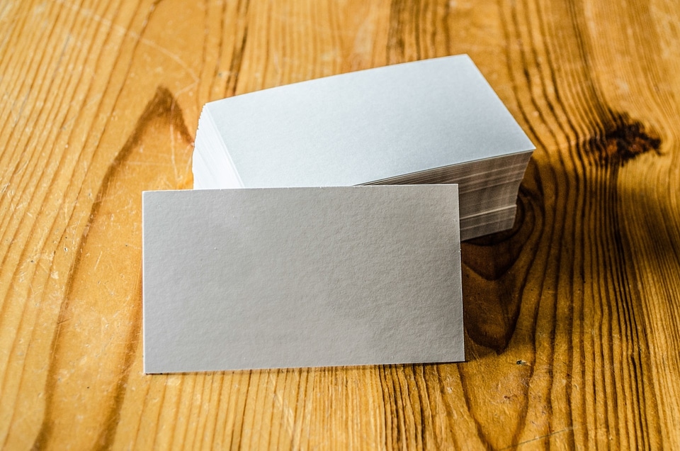 Card communication contemporary