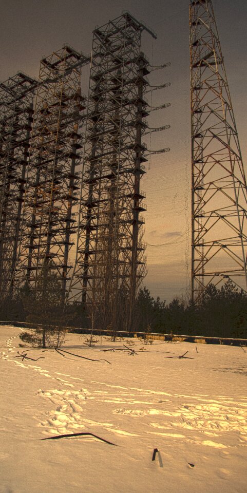 Pripyat nuclear power duga complex