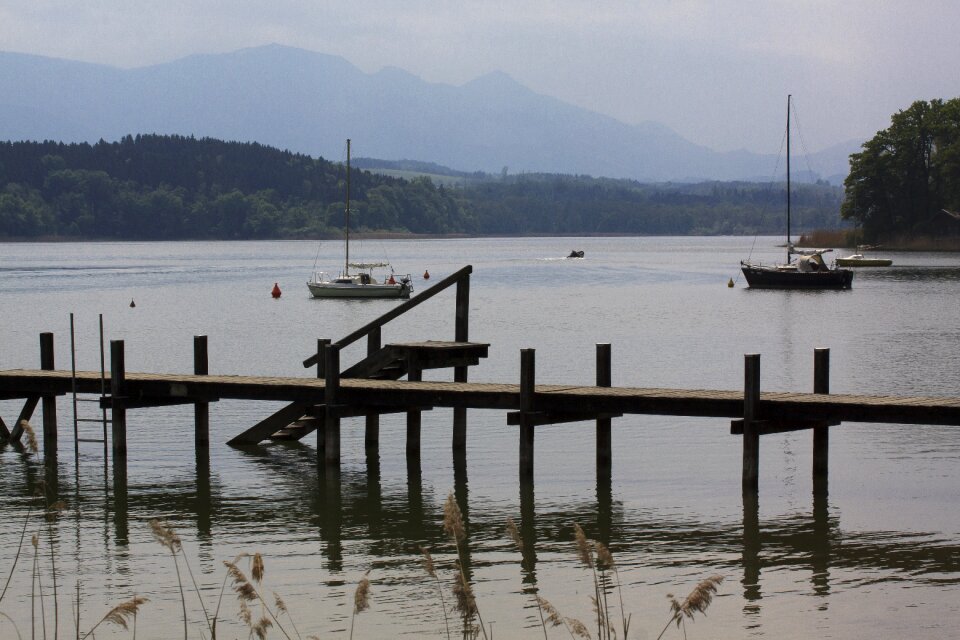 Pier travel landscape