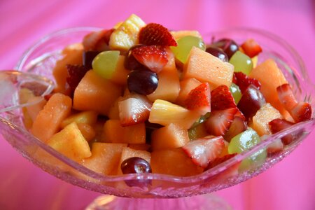 Fruit sweet bowl photo