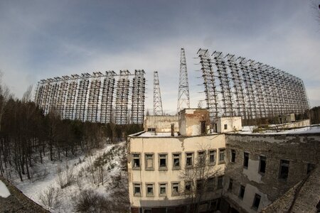 Pripyat nuclear power duga complex