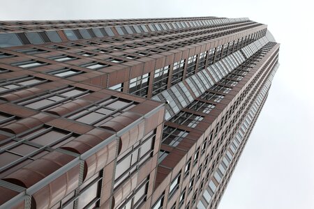 Architecture skyscraper frankfurt