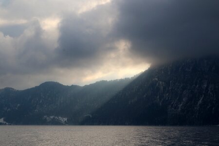 Scenery heaven lake photo