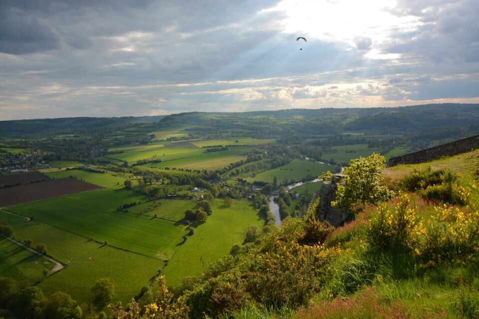 Fields landscape altitude